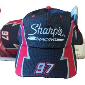 KURT BUSCH #97 SHARPIE RACING TEAM CALIBER CAP BRAND NEW WITH TAGS!!XXRARE!!